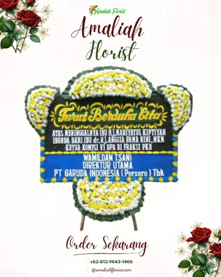 Papan Bunga Duka Kersamaju